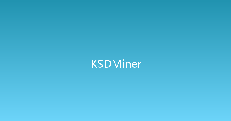KSDMiner 