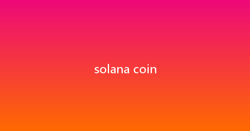 solana coin 